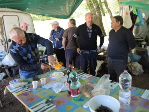 camerieri e cuochi pronti